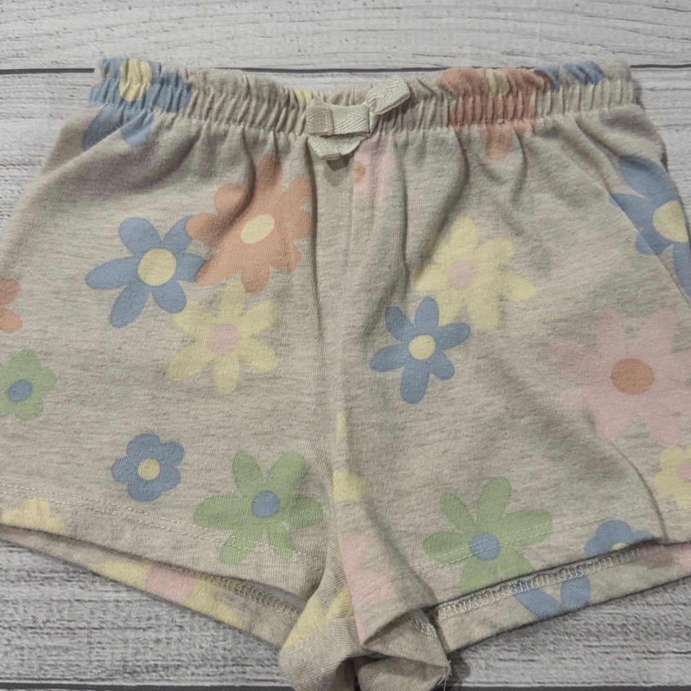 Garanimals Baby Girls Multicolor Floral Knit Shorts